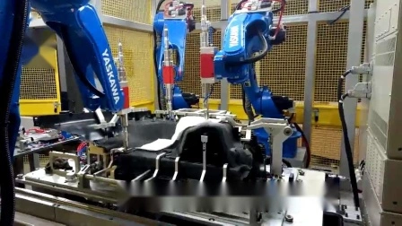 Robot Ultrasonic Leather Cutting Machine
